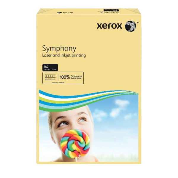 XEROX SYMPHONY A4 80GSM PSTL IVRY PK500