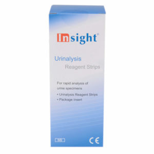 Insight 2 paramiter urinalysis reagent strips pack of 50