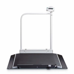 Seca 677 Multifuctional Wheelchair scale with Handrail